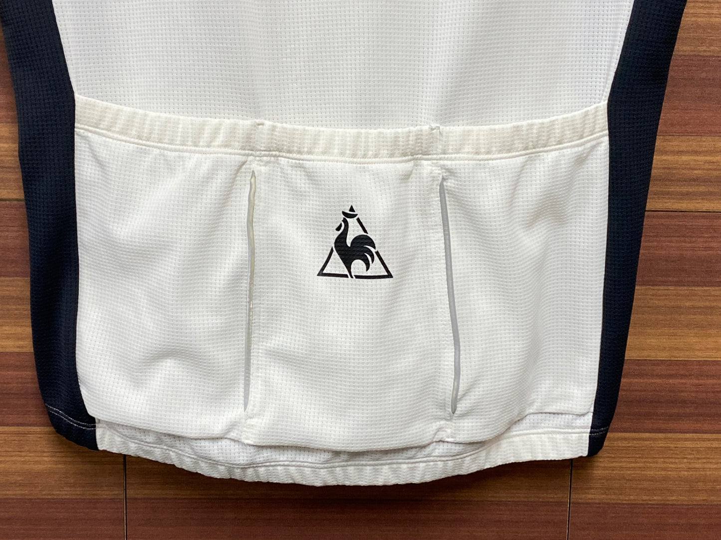 II461 ルコック le coq sportif 半袖 サイクルジャージ O 白