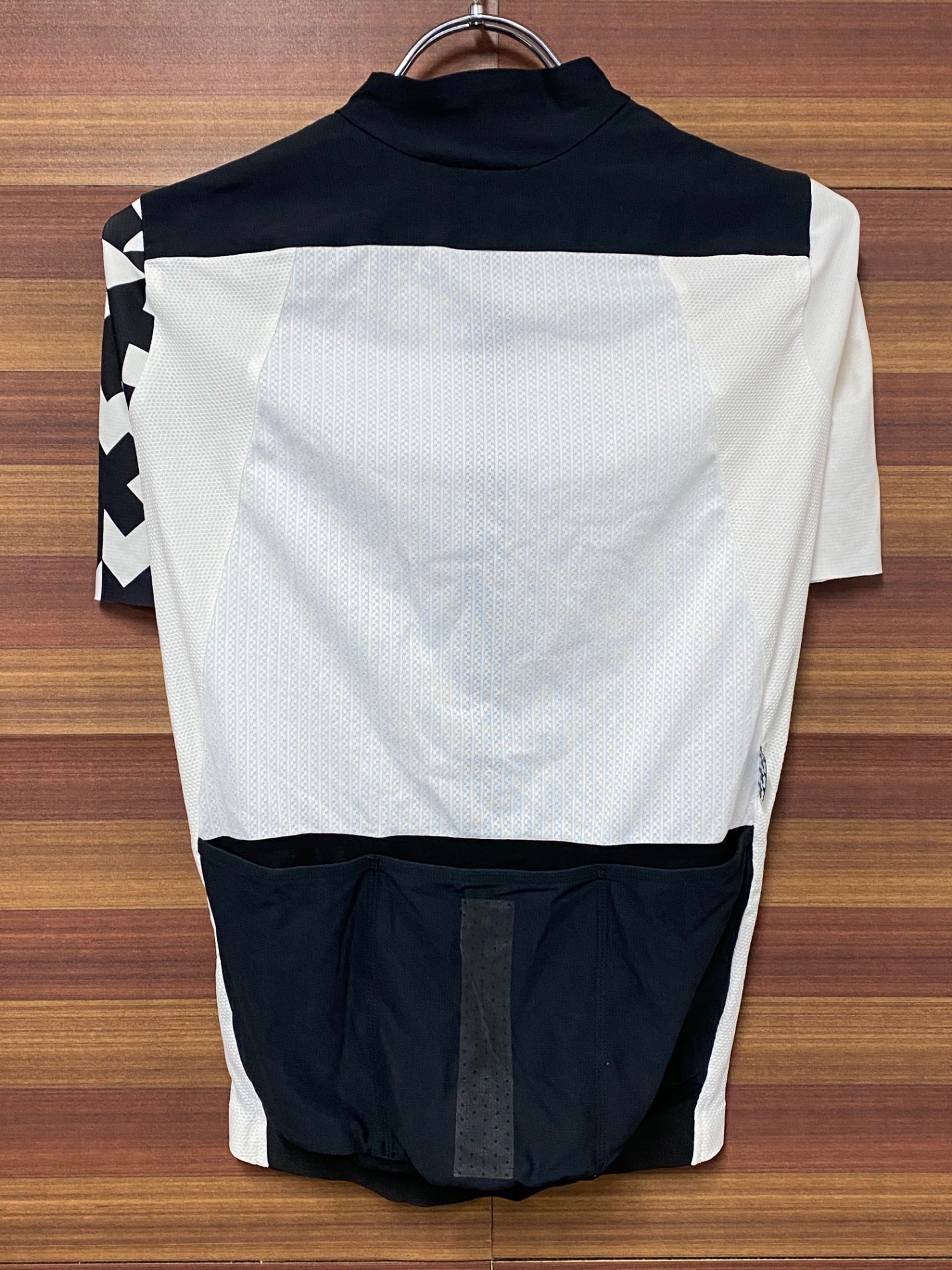 IT082 アソス assos EQUIPE RS Jersey S9 TARGA 半袖 サイクルジャージ 黒 白 XS