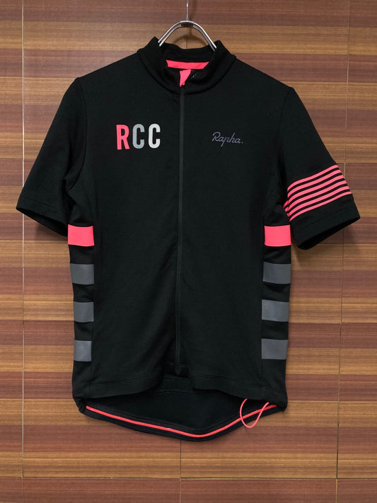 IN858 ラファ Rapha MEN'S CLASSIC JERSEY 半袖 サイクルジャージ 紺 M RCC