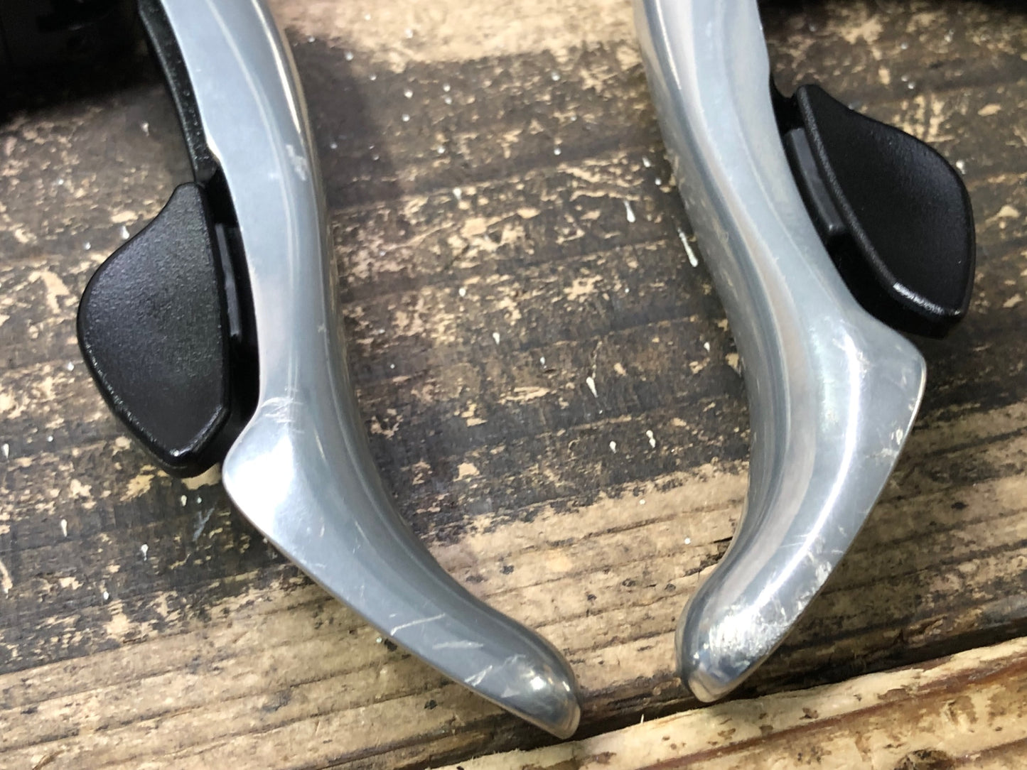 JA819 シマノ SHIMANO アルテグラ ULTEGRA ST-6600 STIレバー 2x10S ※フライトデッキ配線の断線、ブラケット割れ、変速不良のためジャンク