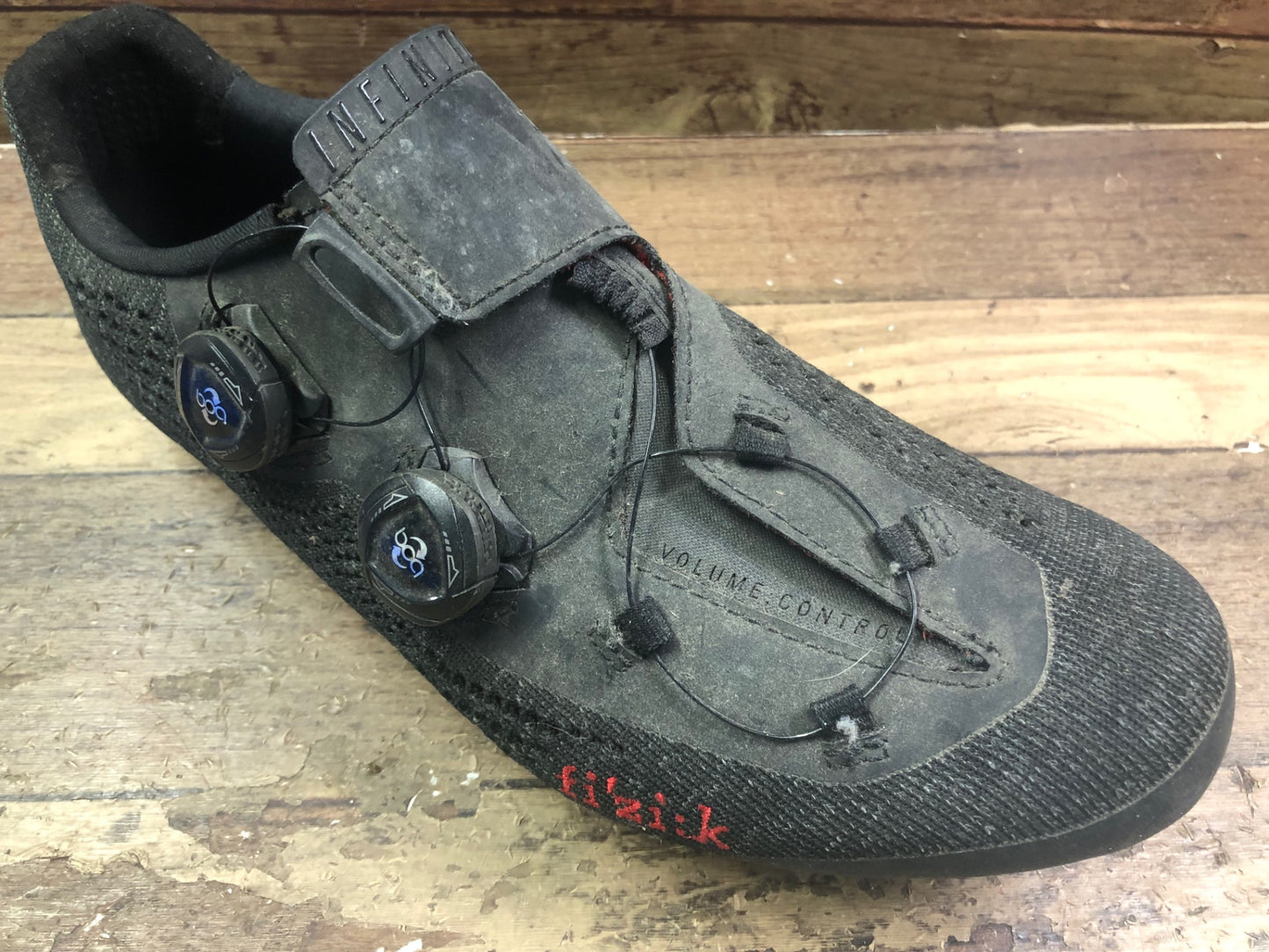 IH101 フィジーク fizik INFINITO R1 SHOES ビンディングシューズ EU42 黒 SPD-SL