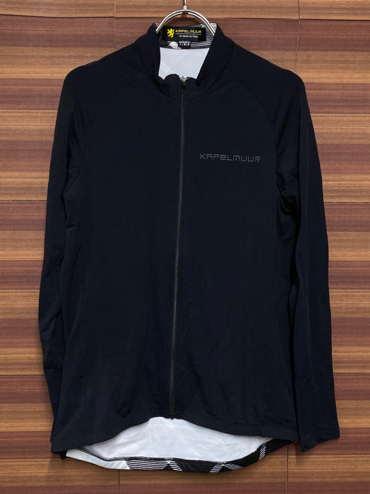 IR046 カペルミュール KAPELMUUR 長袖 サイクルジャージ 黒 L