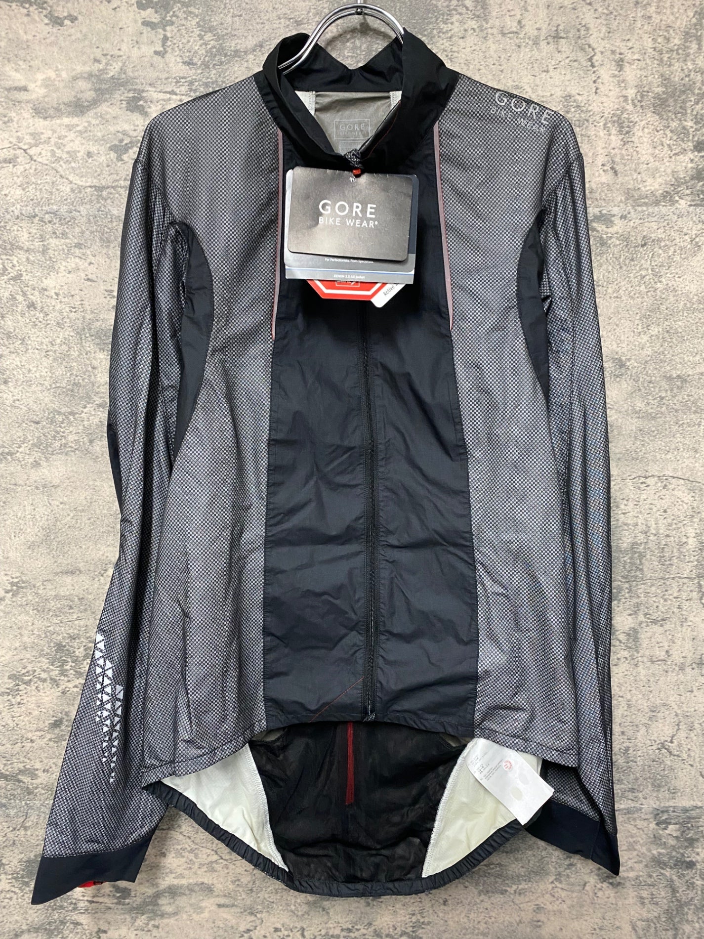 JB458 ゴア GORE BIKE WEAR ウインドブレーカー XL 黒