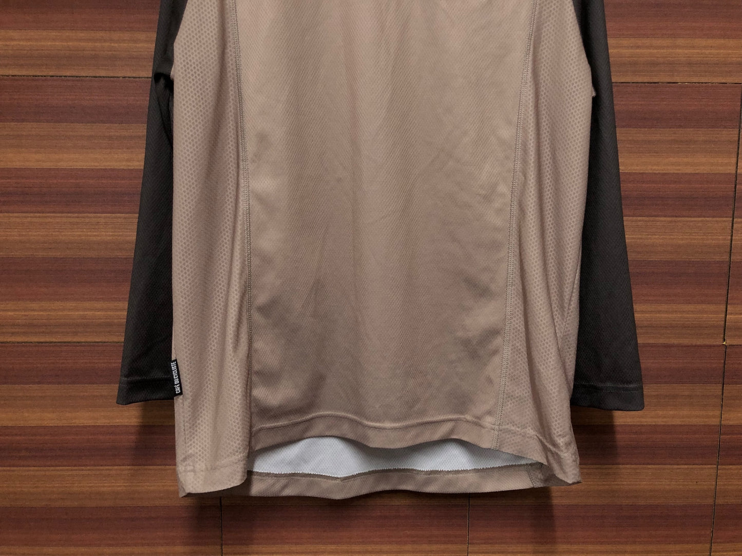 IU748 カフェドシクリステ Cafe du Cycliste バーバラ BARBARA V2 七分袖 サイクルジャージ ブラウン L