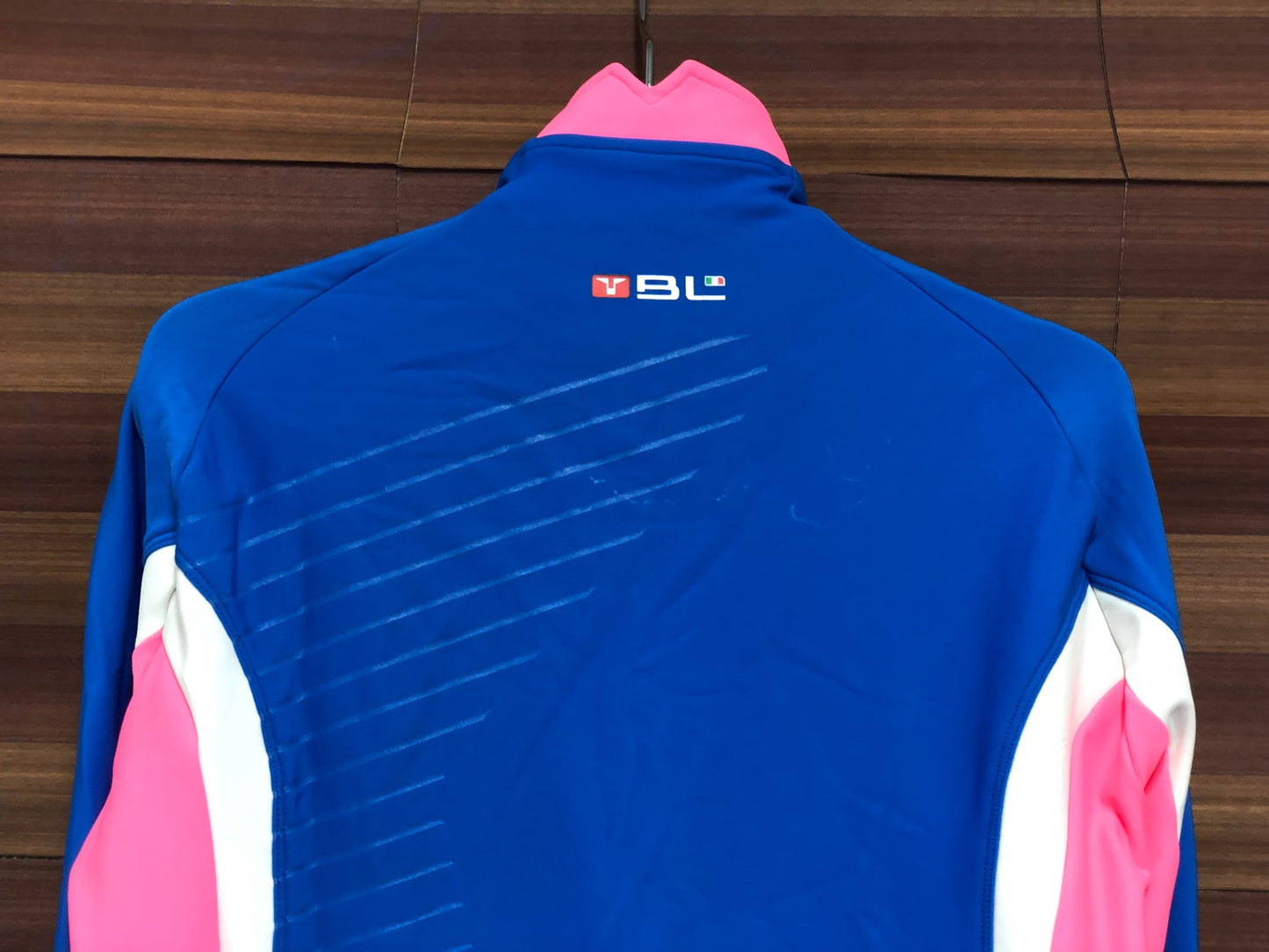 IR911 バイシクルライン BL 長袖 サイクルジャケット ピンク 青 M 裏起毛