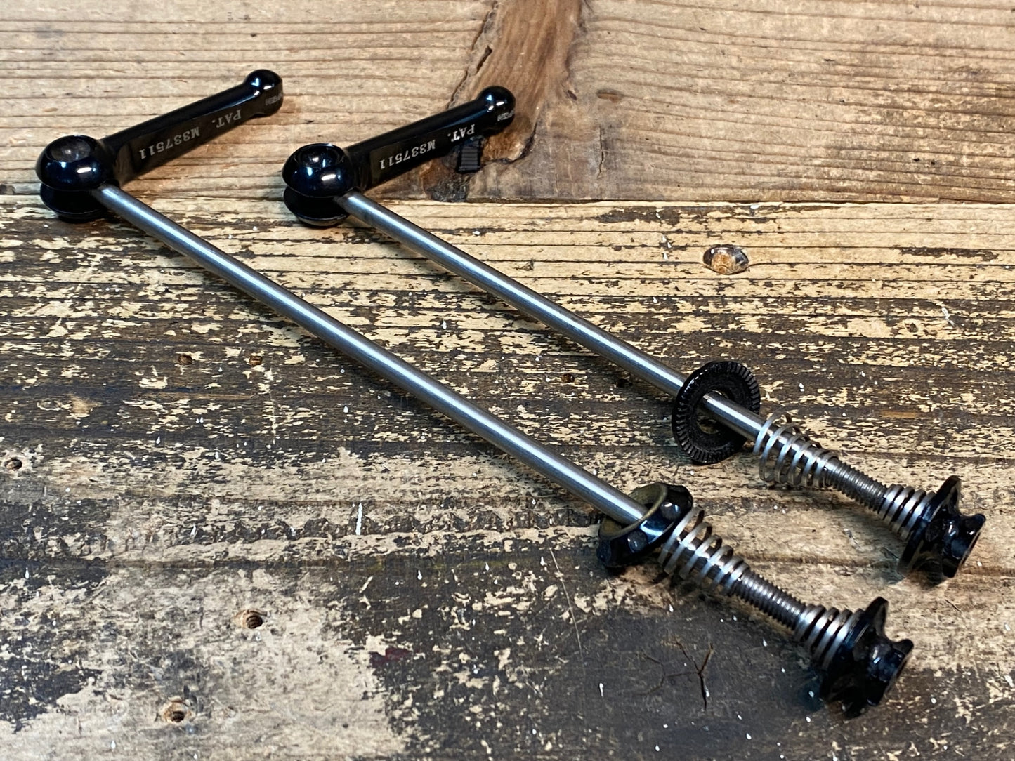 IP314 KCNC クイックリリース スキュワー 前後セット 100mm 130mm チタンシャフト