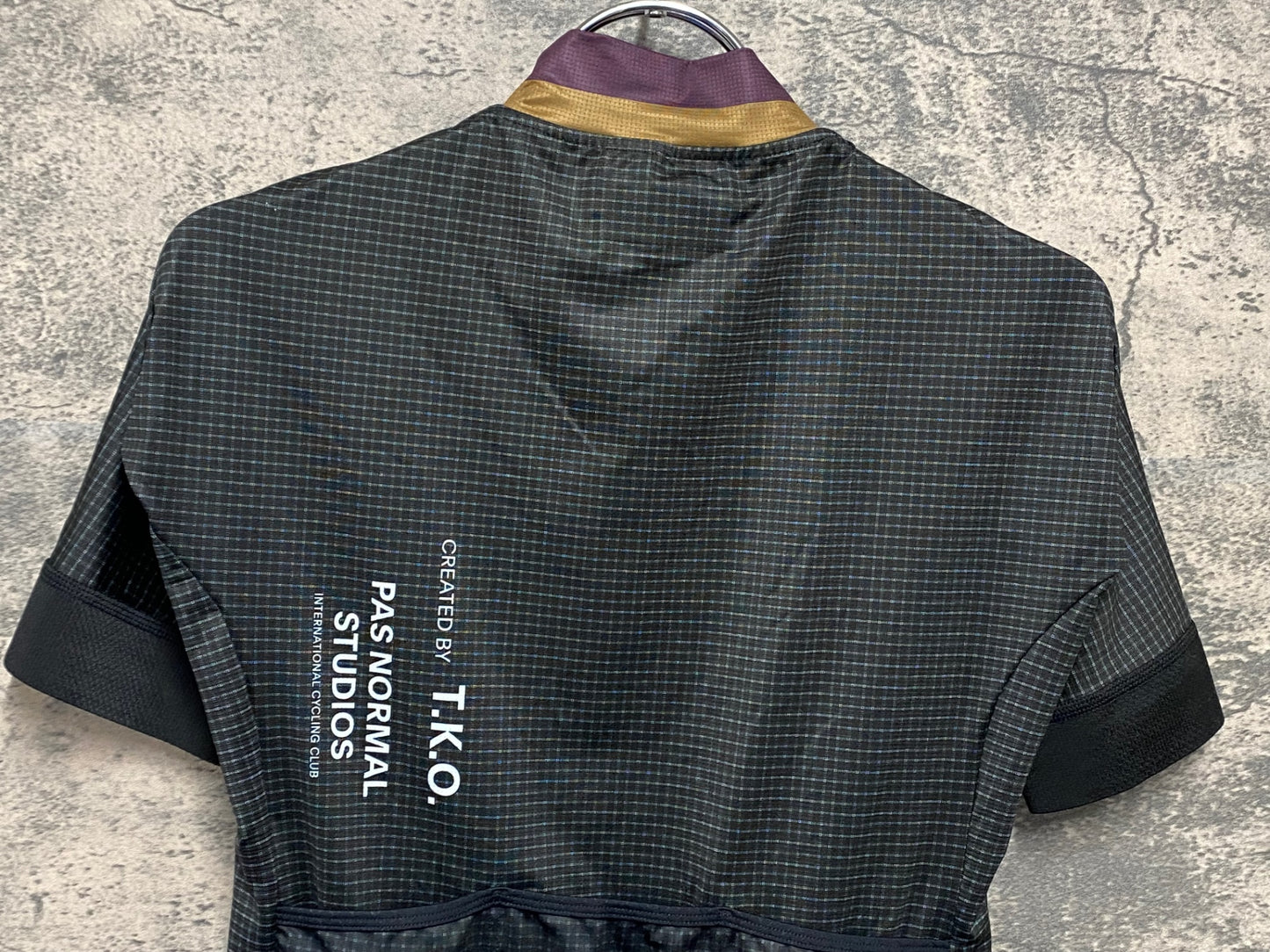 IY140 パスノーマルスタジオ PAS NORMAL STUDIOS TKO 半袖 サイクルジャージ S