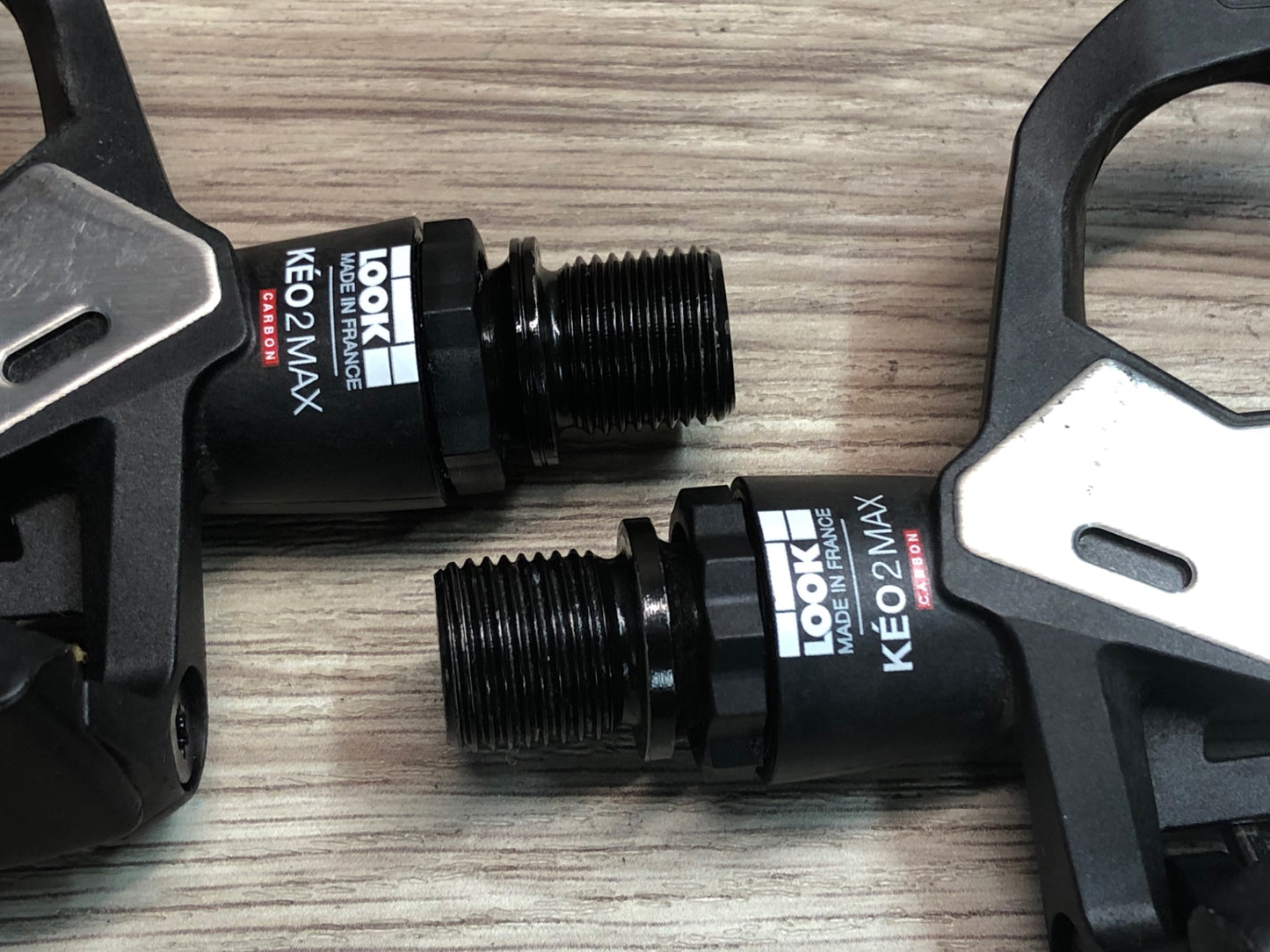 IU260 ルック LOOK KEO 2 MAX CARBON ビンディングぺダル 黒