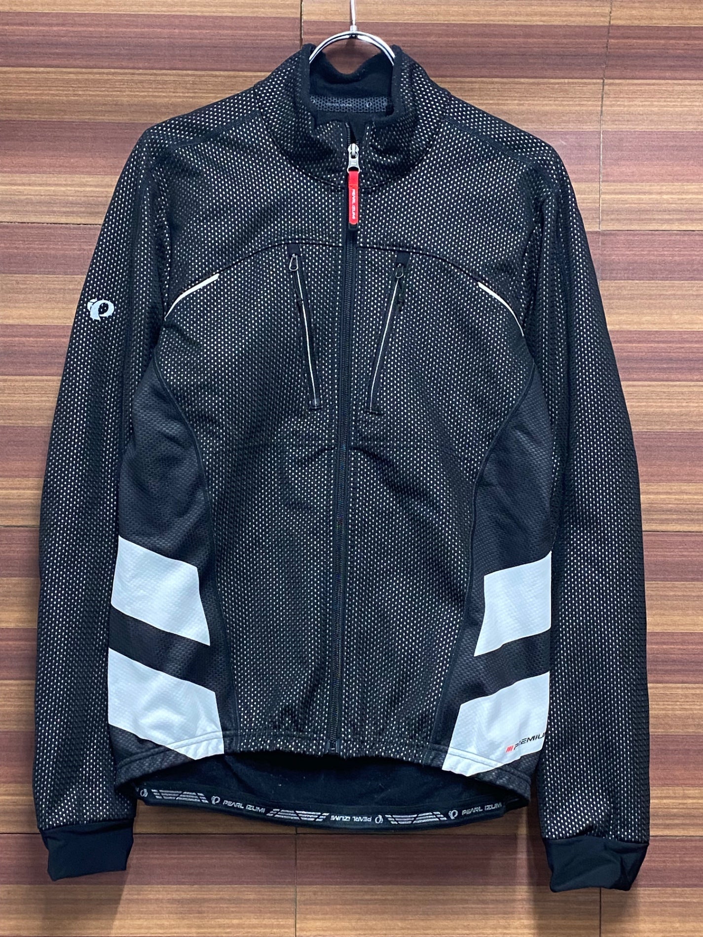 IU094 パールイズミ PEARL iZUMi 長袖 サイクルジャケット 黒 XL 裏起毛