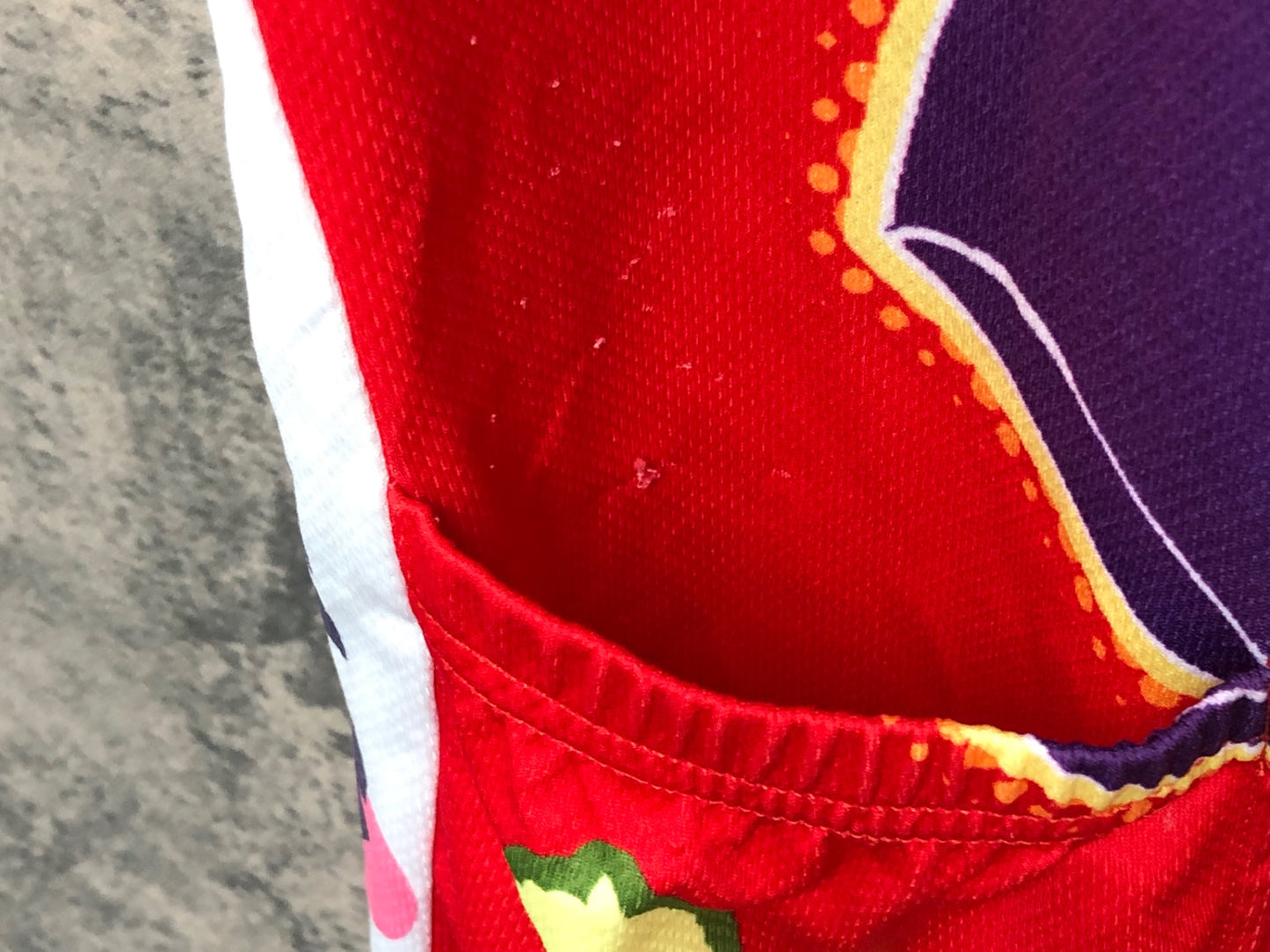 IZ766 チャンピオンシステム ChampionSystem AURORA 半袖 サイクルジャージ 赤 白 黒 M 痛ジャージ ろんぐらいだぁす！ FORTUNA