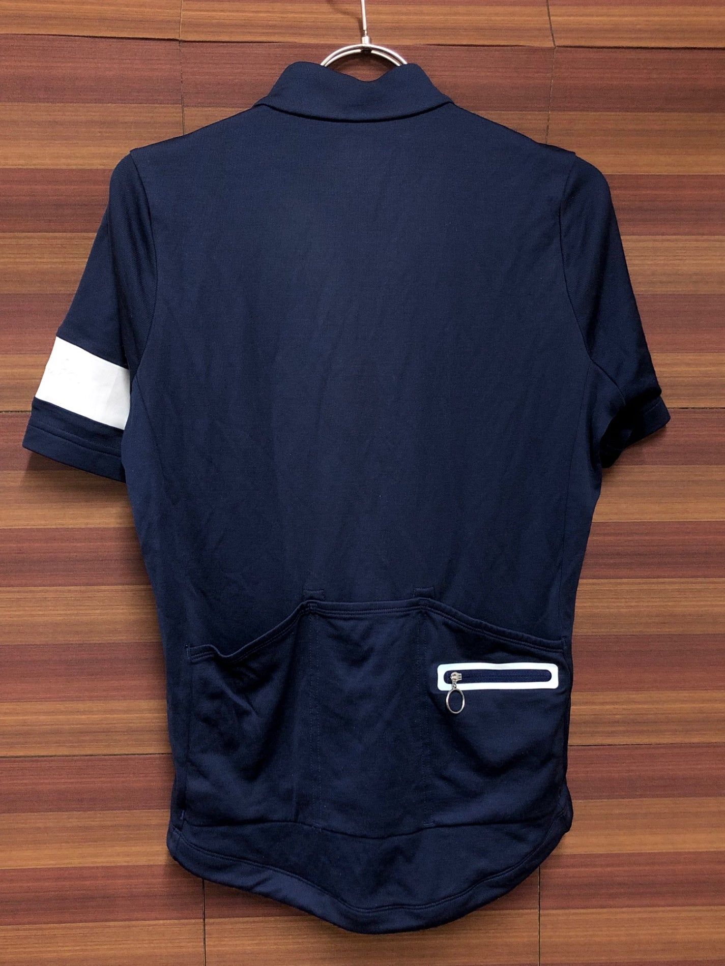 IO697 ラファ Rapha MEN'S CLASSIC JERSEY 半袖 サイクルジャージ 紺 S