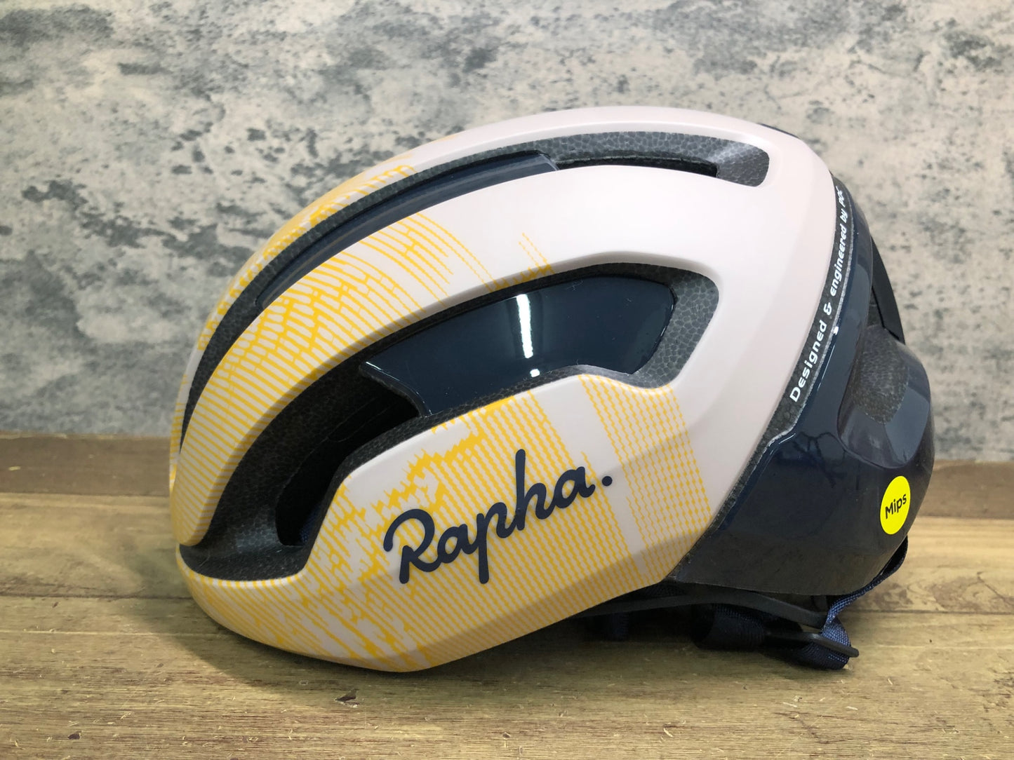 JA866 ポック POC OMNE AIR WF MIPS Rapha ED ヘルメット 総柄 S 55-58cm 2022/6月製造 ※使用期限超過のためジャンク