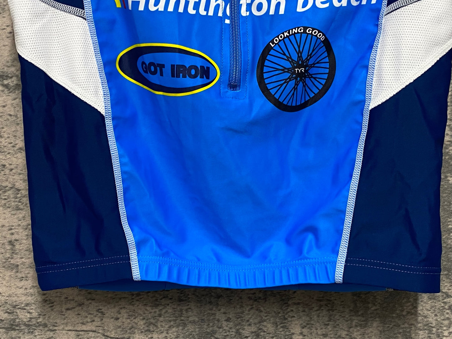 IZ995 ティア TYR ノースリーブ トライアスロンウェア S 水色