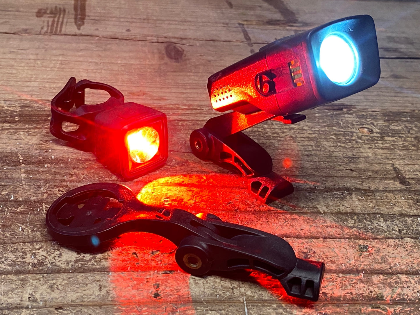 IO121 ボントレガー BONTRAGER ION 450R / FLARER CITY 前後ライトセット ブレンダーマウント Blendr ※点灯確認済み