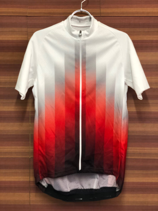 IS959 アソス Assos MILLE GT 半袖 サイクルジャージ 白 赤 黒 L ※タグカット
