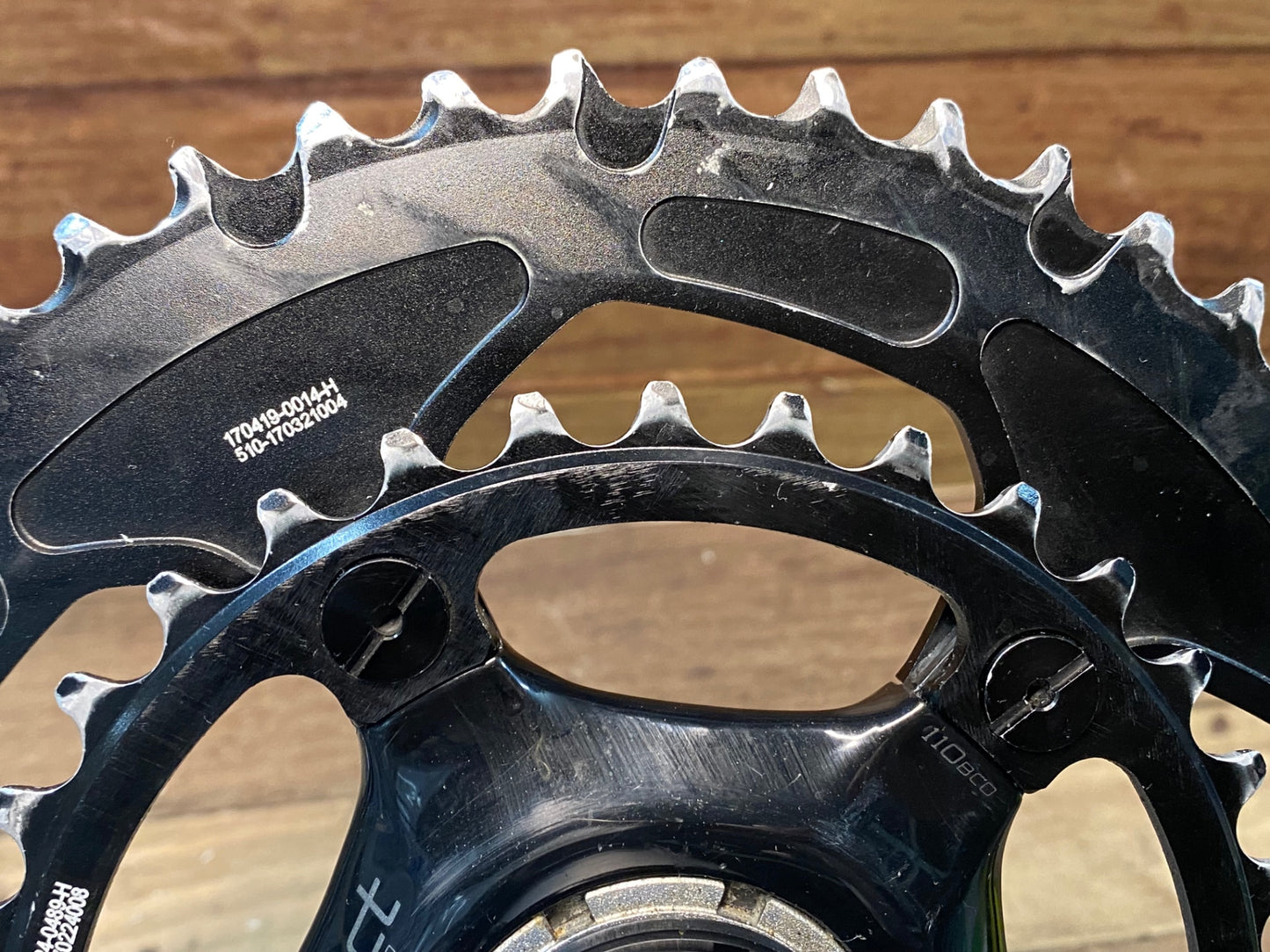 IN015 スペシャライズド SPECIALIZED エスワークス S-WORKS POWER パワーメーター クランクセット 172.5mm 50/34T ※接続不可 ジャンク