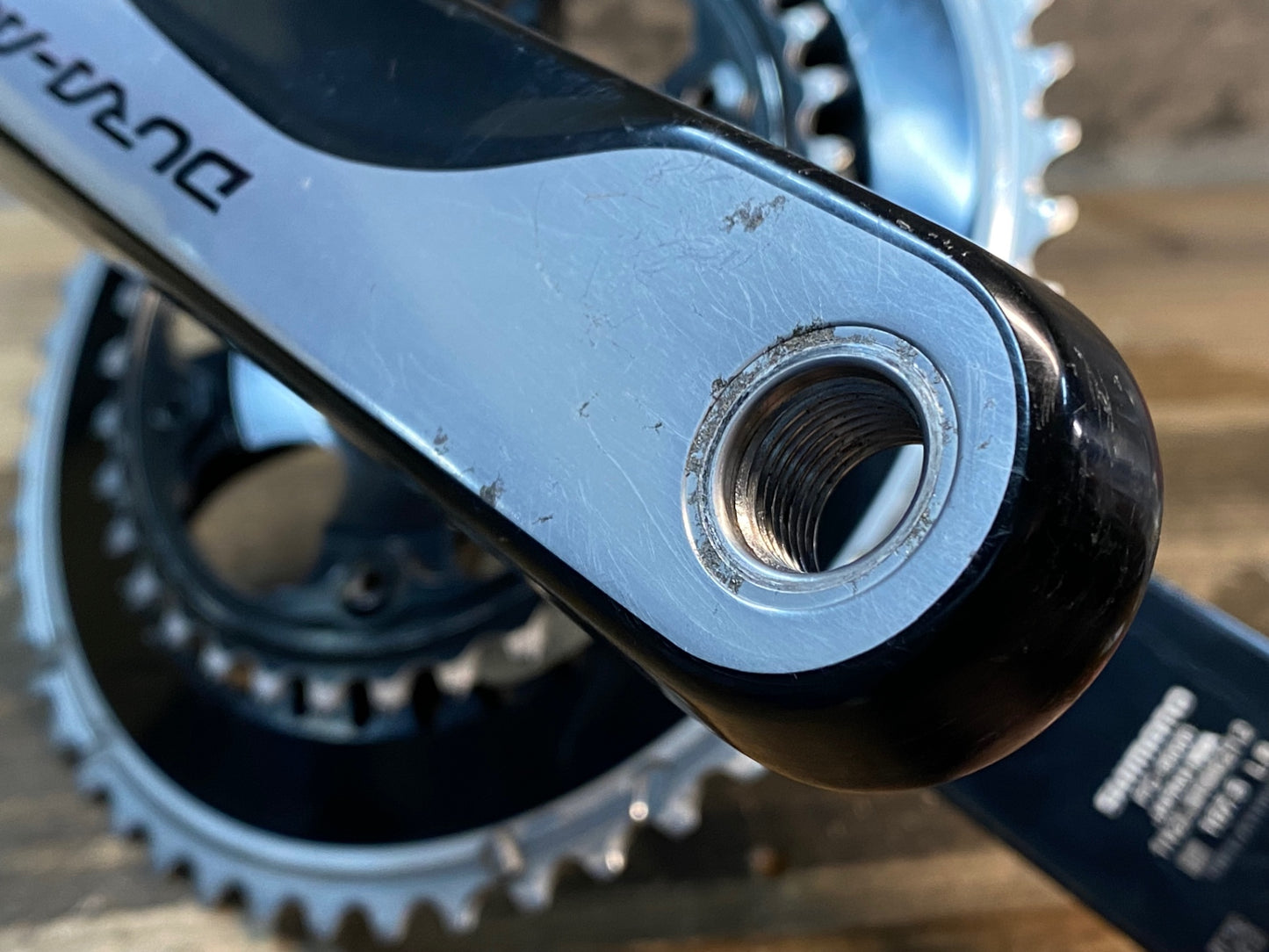 IO682 シマノ SHIMANO デュラエース DURA-ACE FC-9000 クランクセット 167.5mm 52/36T 11S 点検済
