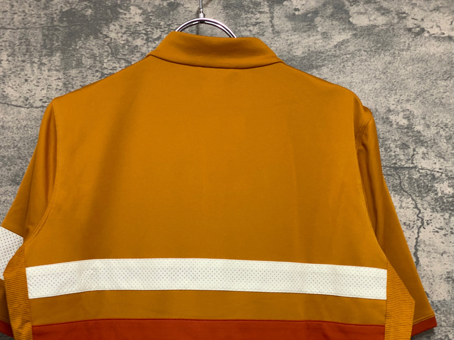 JB043 ラファ Rapha BREVET LIGHTWEIGHT JERSEY 半袖 サイクルジャージ オレンジ L