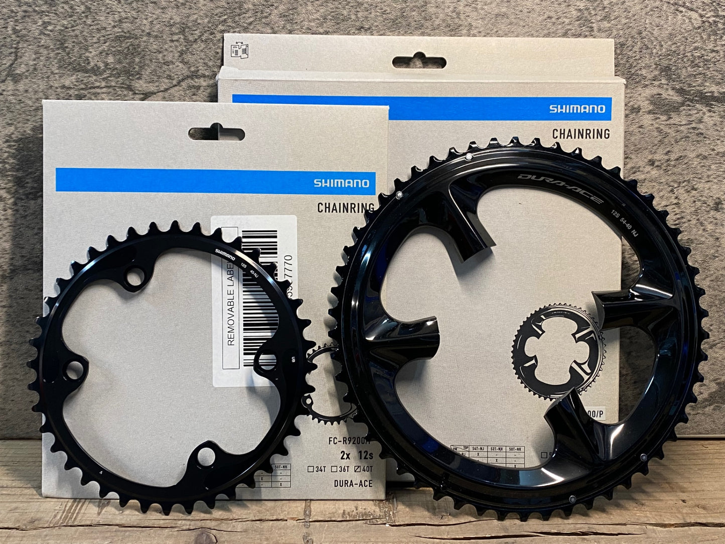IR786 シマノ SHIMANO DURA-ACE FC-R9200 チェーンリング 54/40T 12S