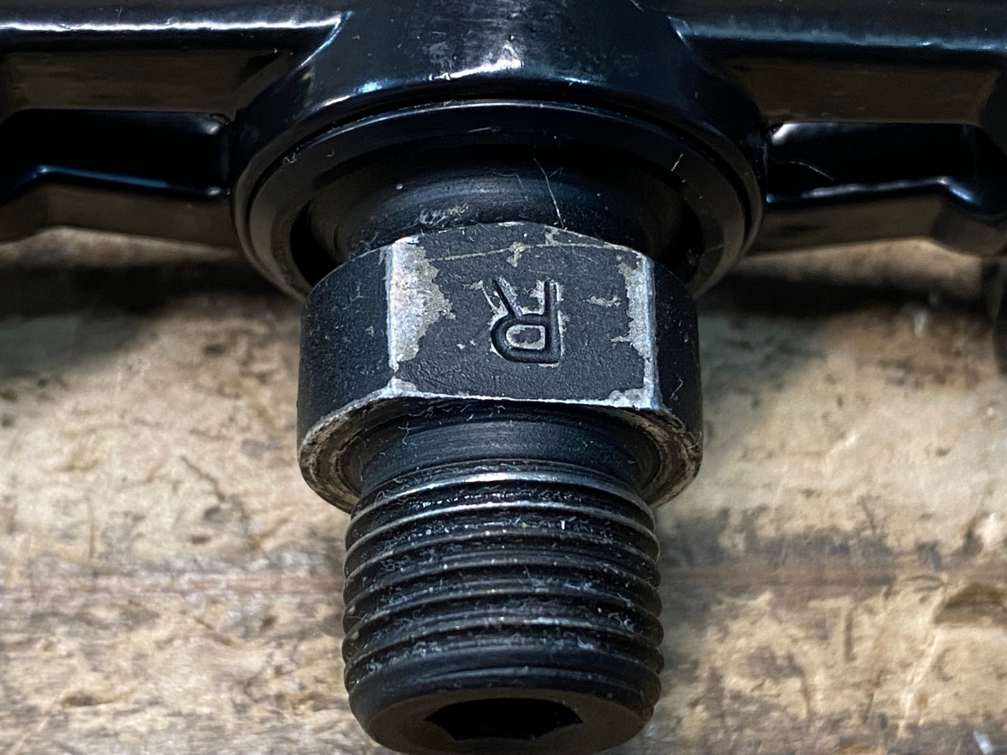 JB531 三ヶ島 MKS MASH STREAM フラットペダル 黒 トゥーストラップ付属