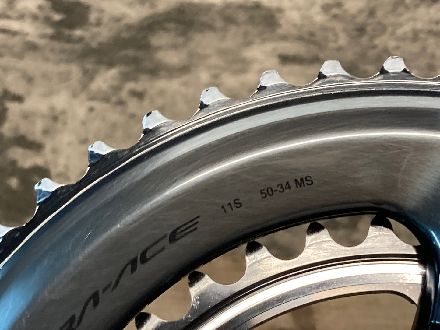 IN033 シマノ SHIMANO デュラエース DURA-ACE FC-R9100 クランクセット 170mm 50/34T ※傷、リコール点検済