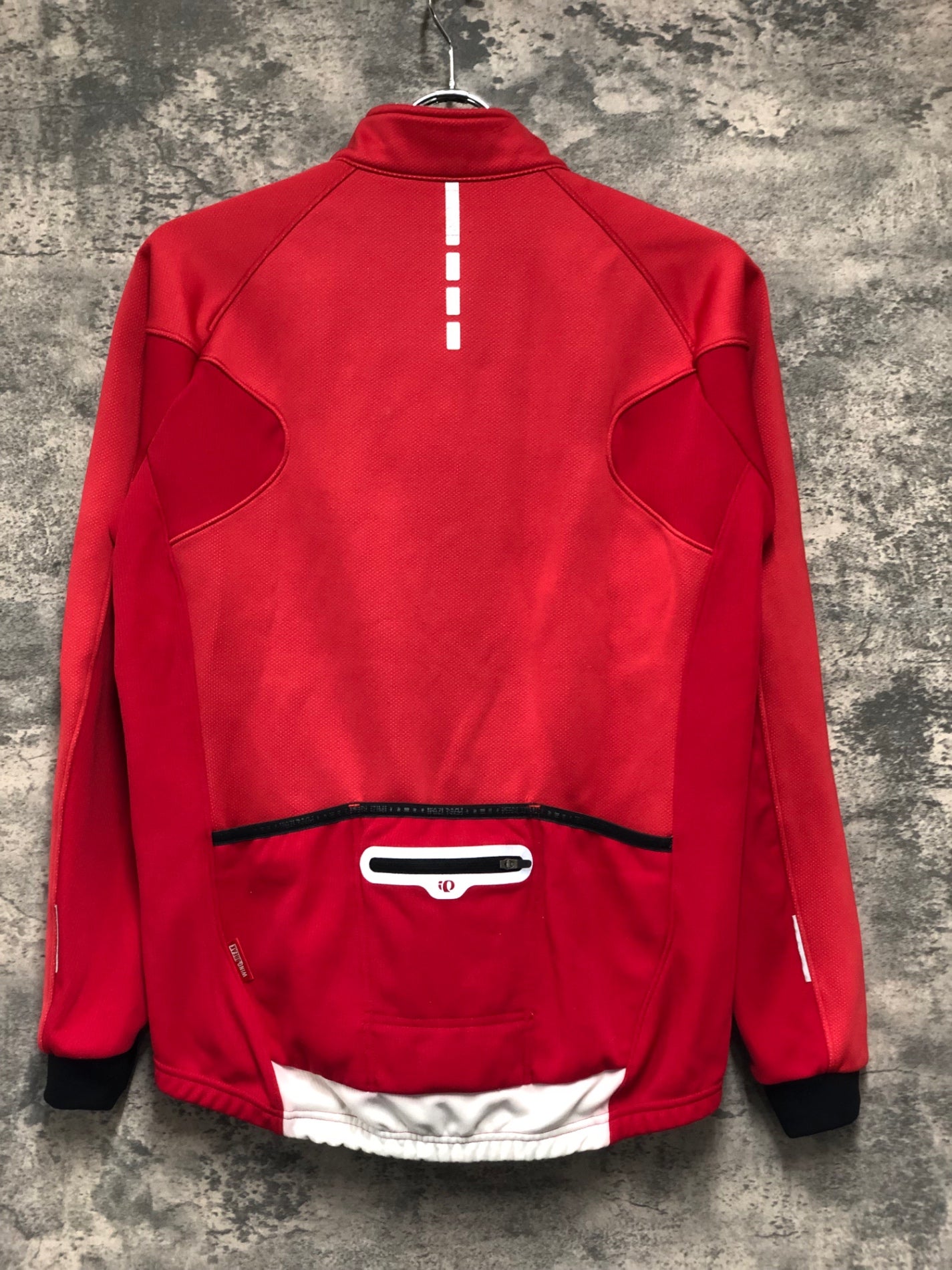 JC208 パールイズミ PEARL iZUMi 長袖 サイクルジャケット赤 M 裏起毛