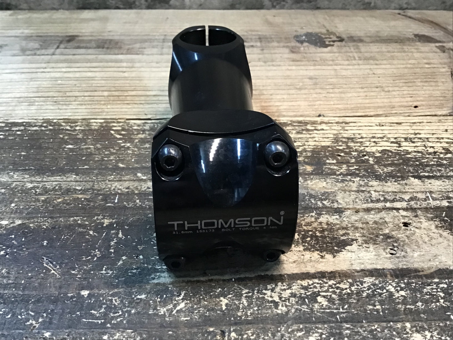 IZ403 トムソン THOMSON エリート elite X4 アルミ ステム 黒 110ｍｍ 0° Φ31.8 OS