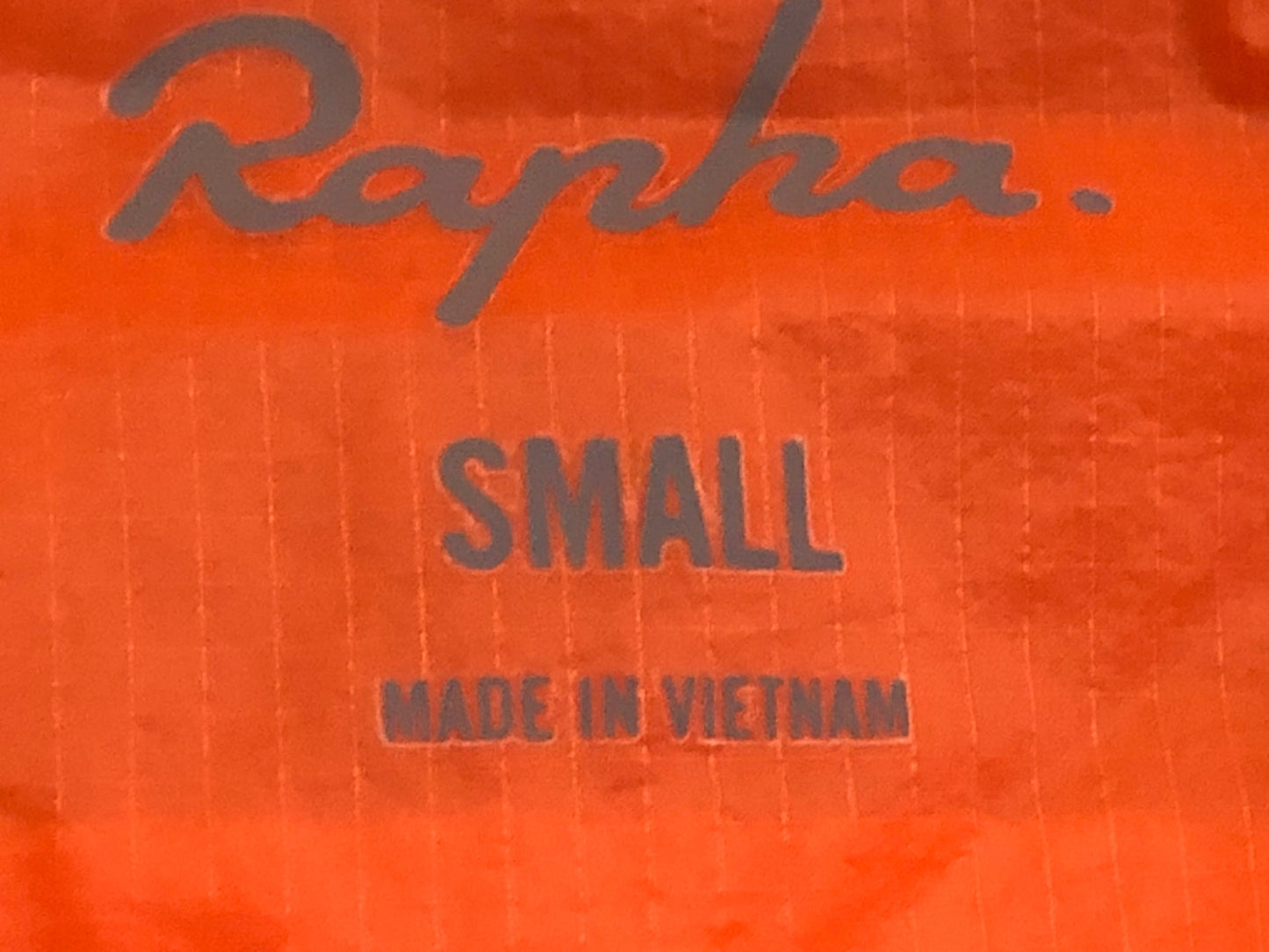 IW604 ラファ Rapha BREVET FLYWEIGHT WIND JACKET 長袖 ウインドブレイカー オレンジ S