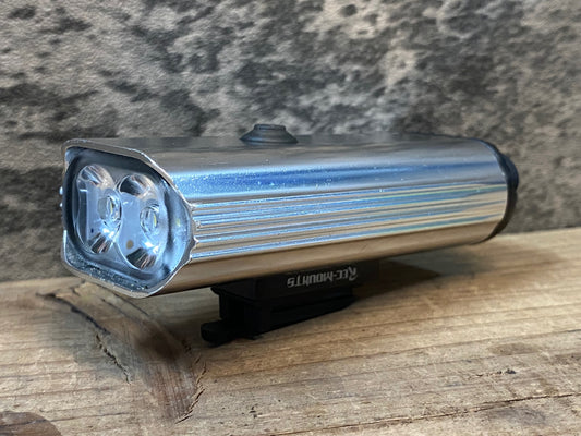 IS383 レザイン LEZYNE LITE DRIVE 1000XL ライト シルバー RecMounts CATEYE 用アダプター付属