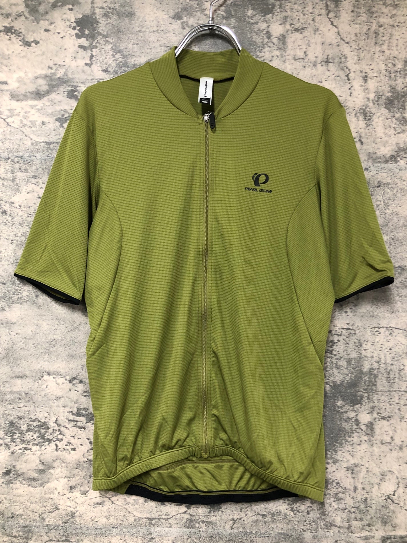 IX604 パールイズミ PEARL iZUMi 半袖サイクルジャージ L オリーブ