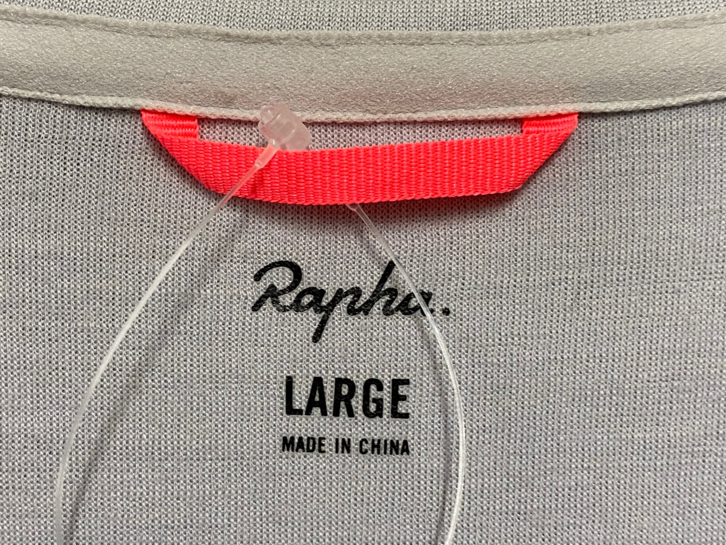 JB040 ラファ Rapha BREVET LONG SLEEVE JERSEY 長袖 サイクルジャージ グレー L