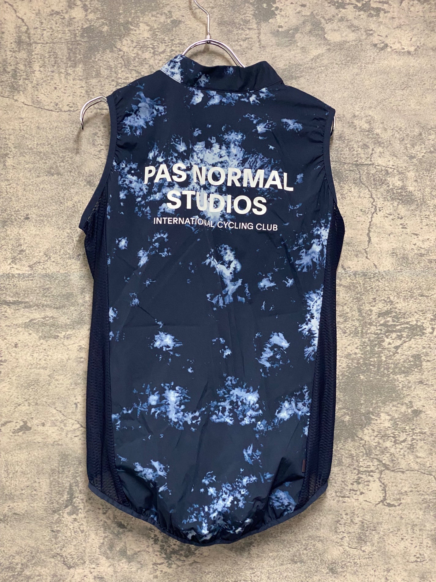 JD970 パスノーマルスタジオ PAS NORMAL STUDIOS ジレ サイクルベスト 青 L