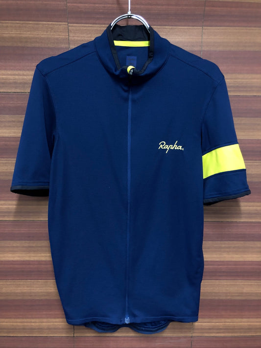 IR116 ラファ Rapha SUPER LIGHTWIGHT JERSEY 半袖 サイクルジャージ 紺 L