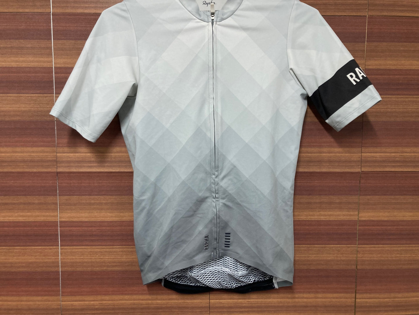 IK305 ラファ RAPHA PRO TEAM MID WEIGHT JERSEY サイクルジャージ 半袖 XS グレー