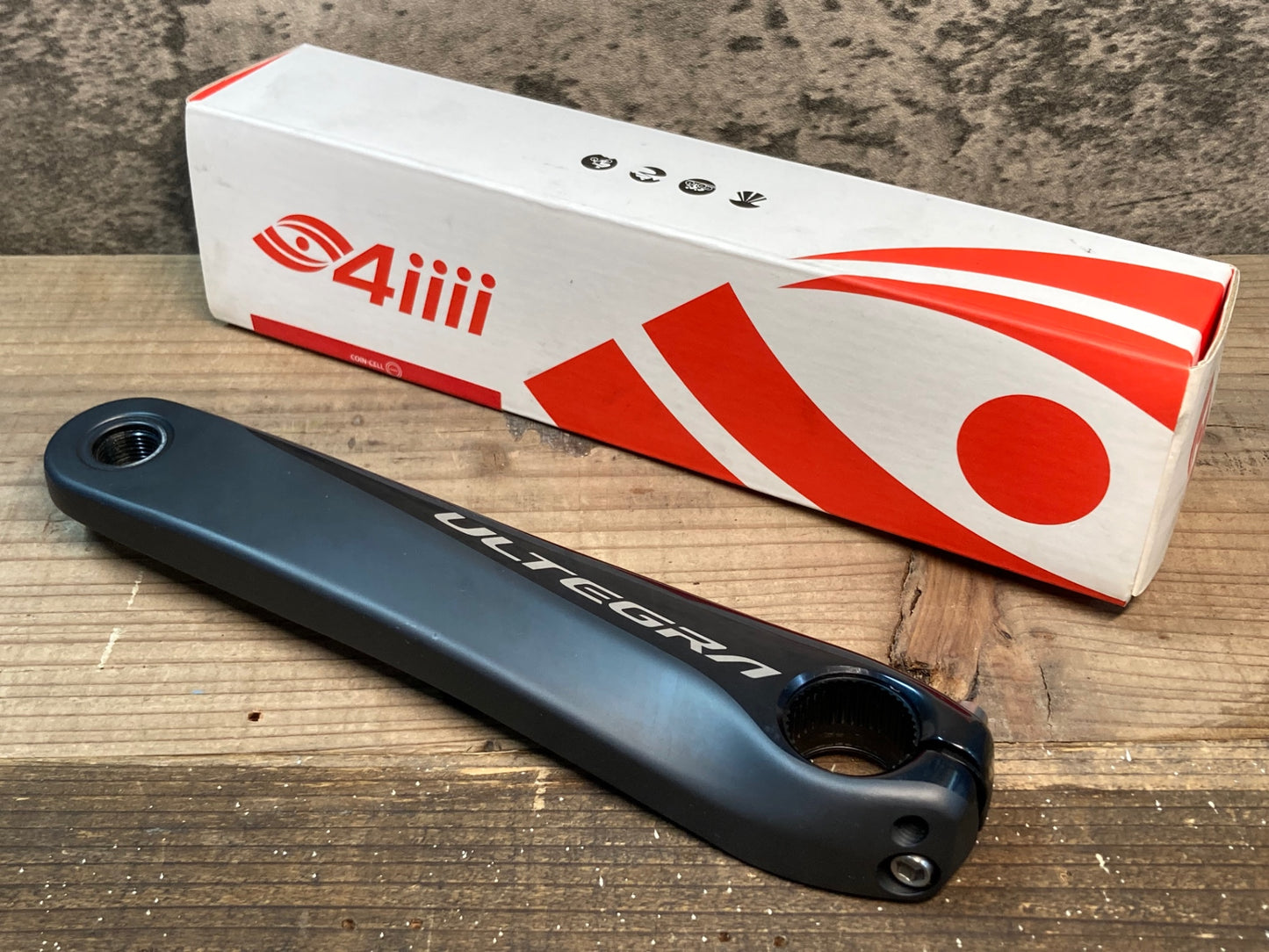 IO860 4iiii PRECISION PML100 パワーメーター 左 クランクアーム SHIMANO ULTEGRA FC-R8000 172.5mm ※接続確認済