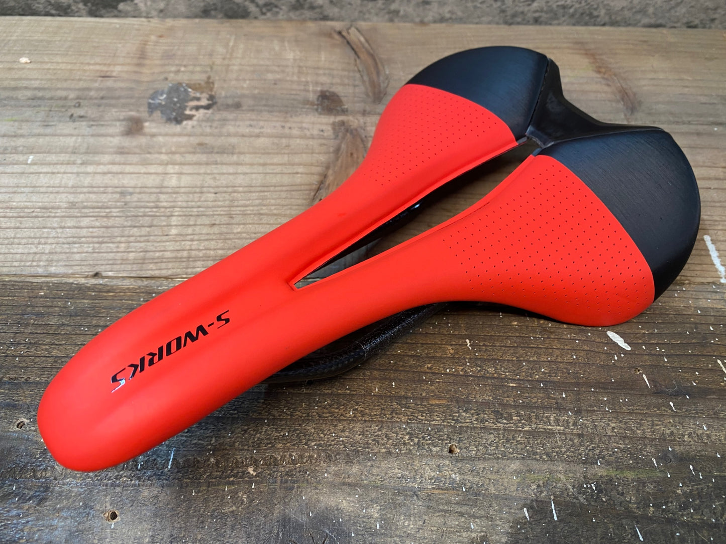 IP416 スペシャライズド SPECIALIZED S-WORKS Romin Evo サドル 赤 155mm カーボンレール