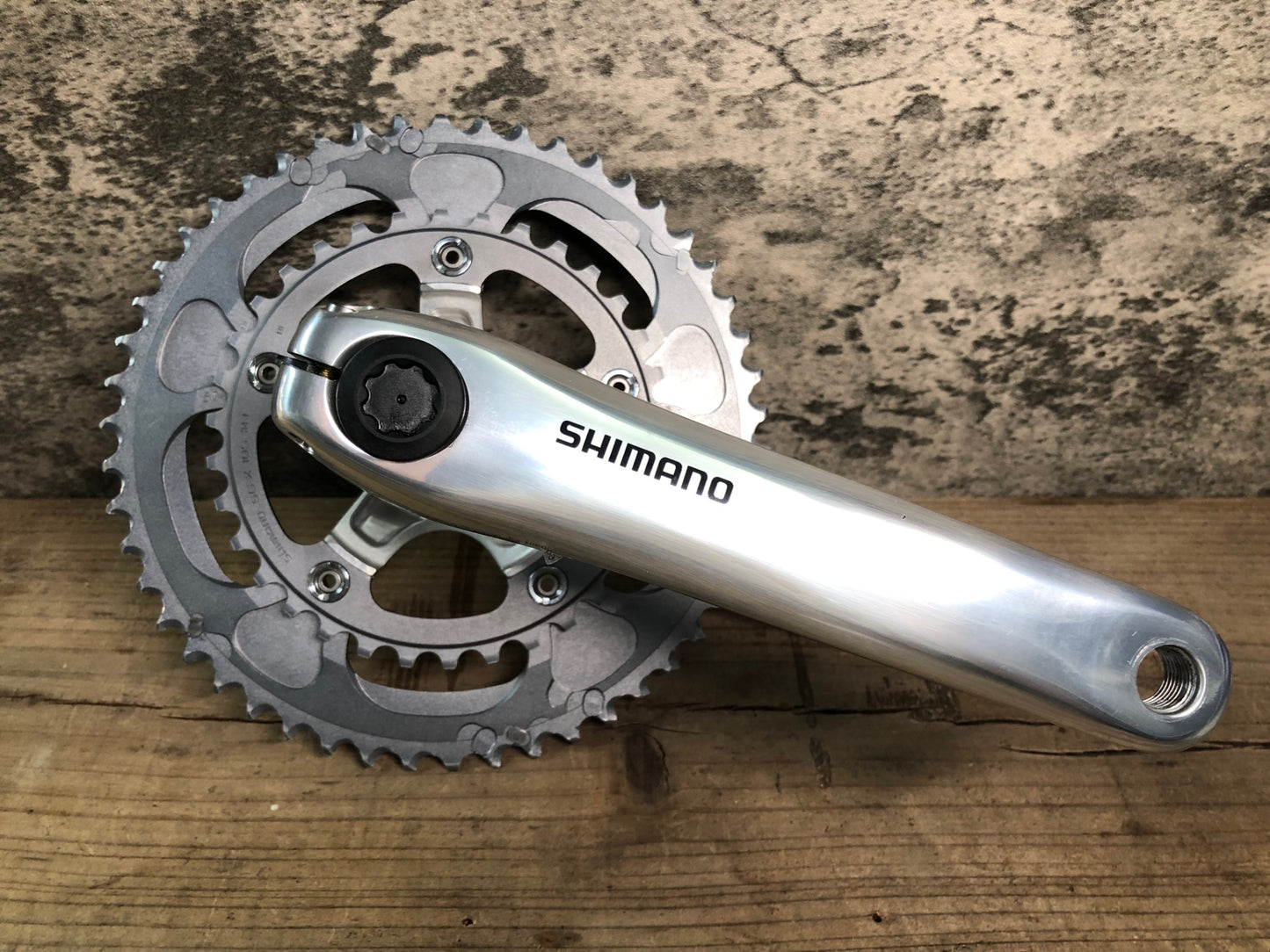 IY850 シマノ SHIMANO FC-R700 クランクセット シルバー 170mm 50/34T