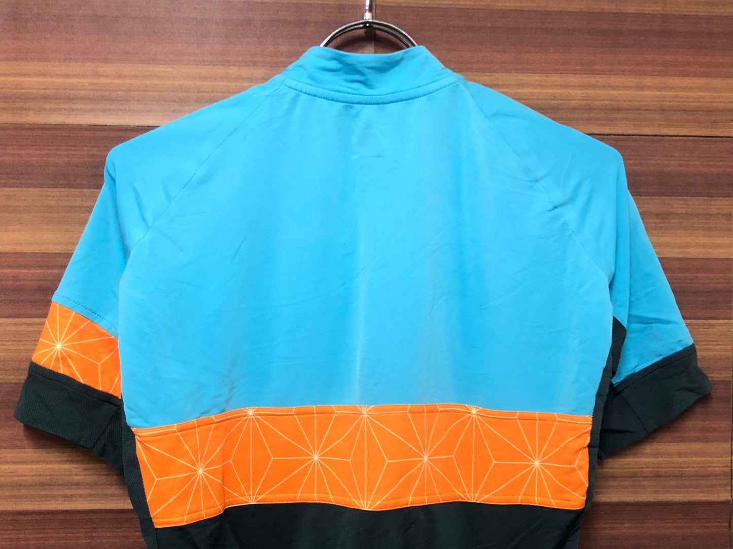 IO149 ラファ Rapha RACE TO THE SUN JERSEY 半袖 サイクルジャージ 青グレー M
