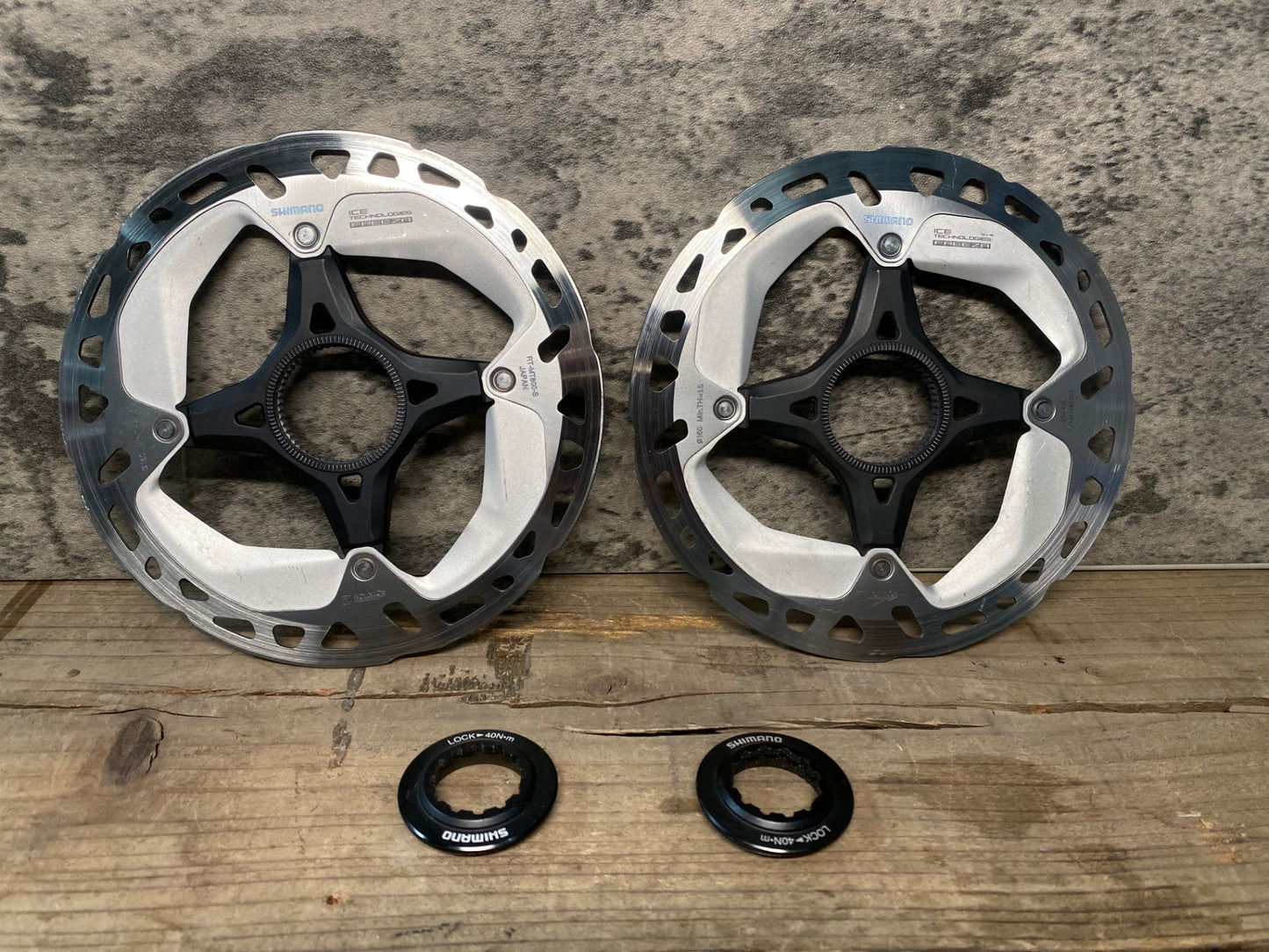 IT465 シマノ SHIMANO RT-MT800-S ディスクブレーキローター Φ160 2枚 厚1.75mm/1.75mm