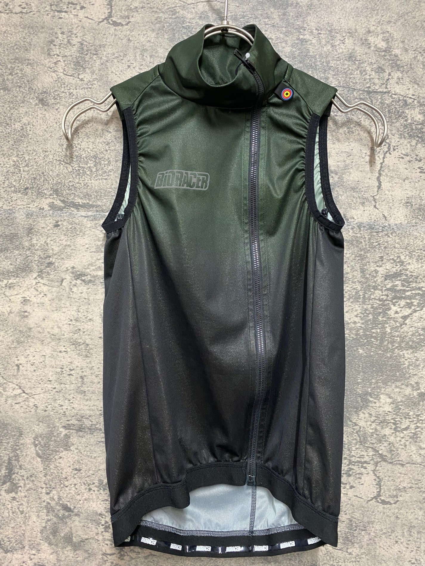 JD188 ビオレーサー BiORACER サイクルベスト ジレ 深緑 XS