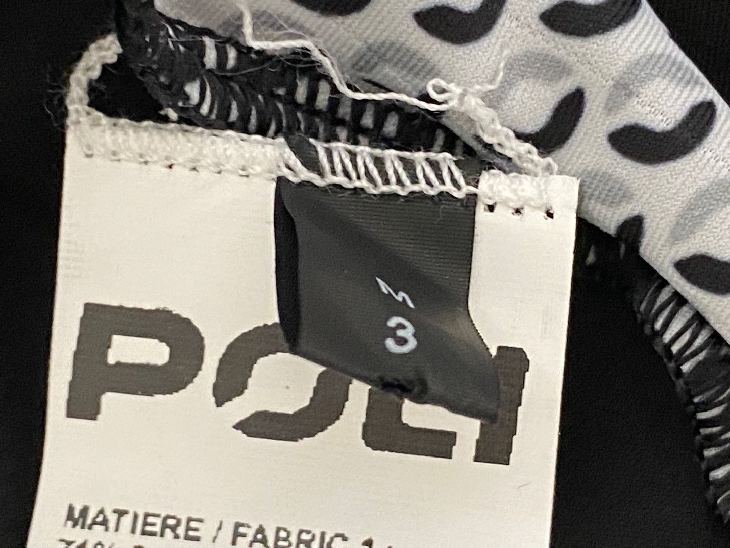 IZ496 ポリ POLI ビブショーツ 黒 M 3 St. Michel–Preference