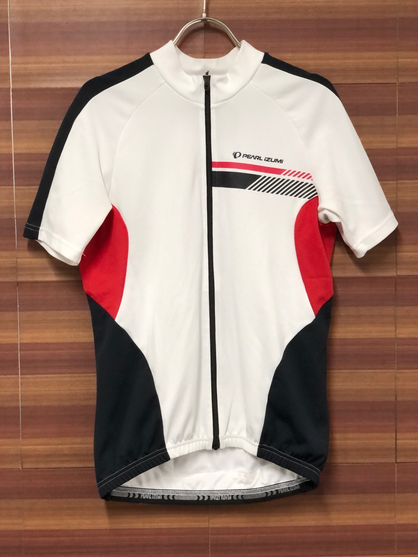 IW168 パールイズミ PEARL iZUMi 半袖 サイクルジャージ 白 L