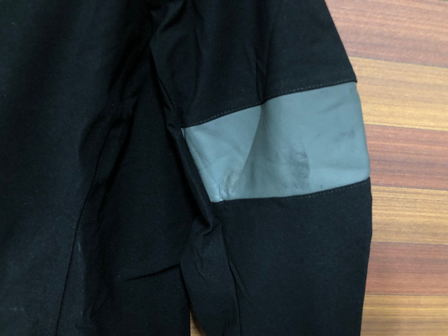 IT318 ラファ Rapha WOMEN'S SOUPLESSE SHADOW JERSEY 長袖 サイクルジャージ 黒 S 裏起毛