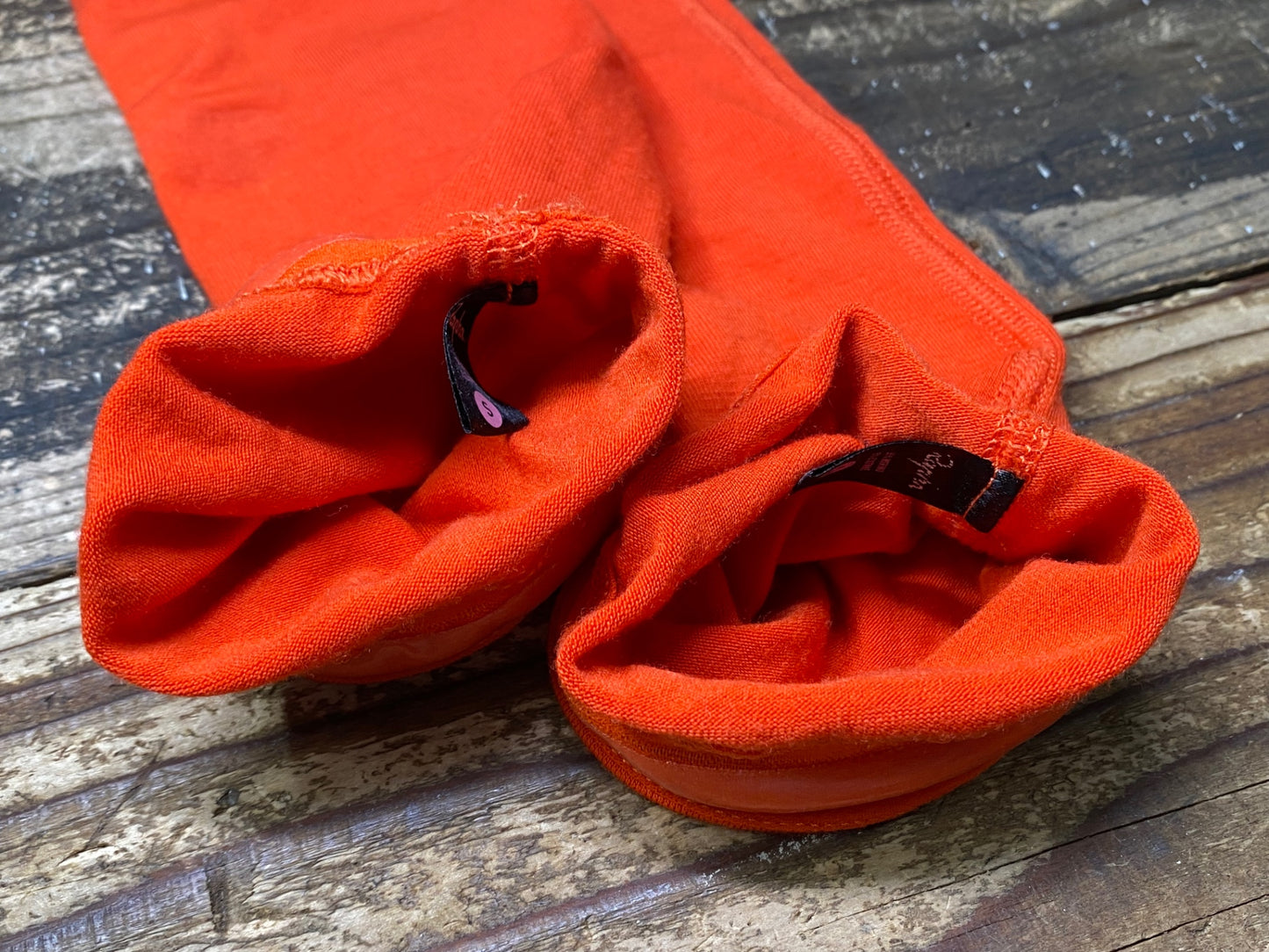 JC630 ラファ Rapha メリノ アームカバー オレンジ S