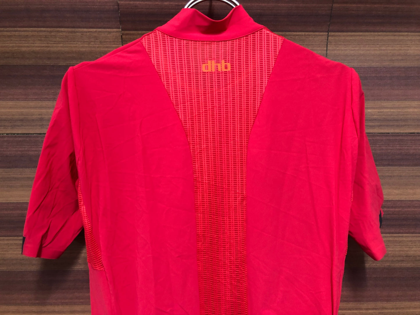 IU231 dhb AERON ULTRA 半袖 サイクルジャージ 赤 XS