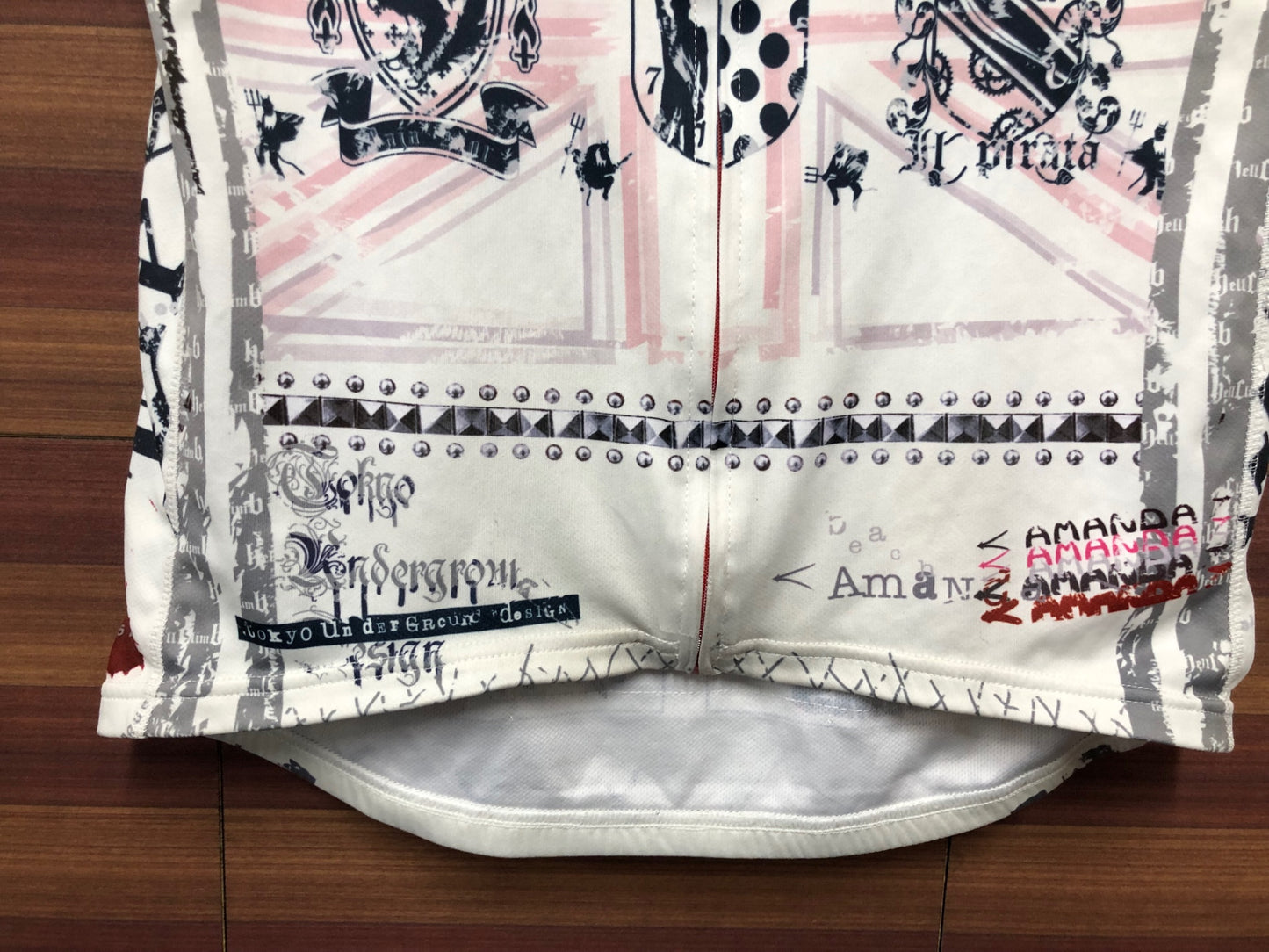 IN250 パンダーニ PANDANI DEATH BEACH 半袖 サイクルジャージ L