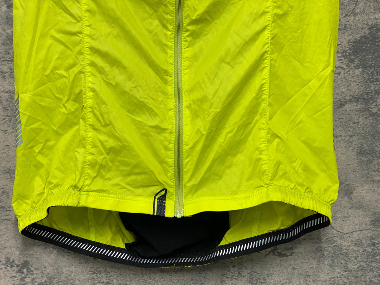 JA632 シマノ SHIMANO ジレ サイクルベスト 黄 L