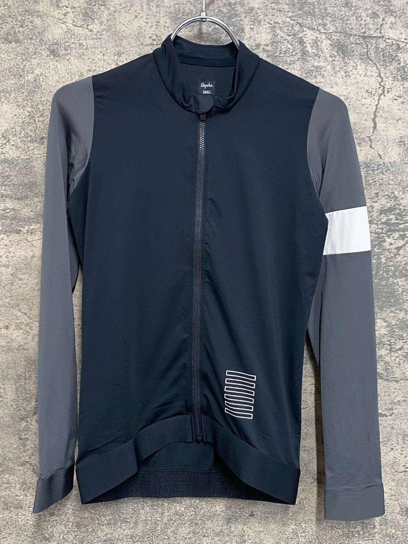 IY158 ラファ Rapha PRO TEAM 長袖 サイクルジャージ S ブラック