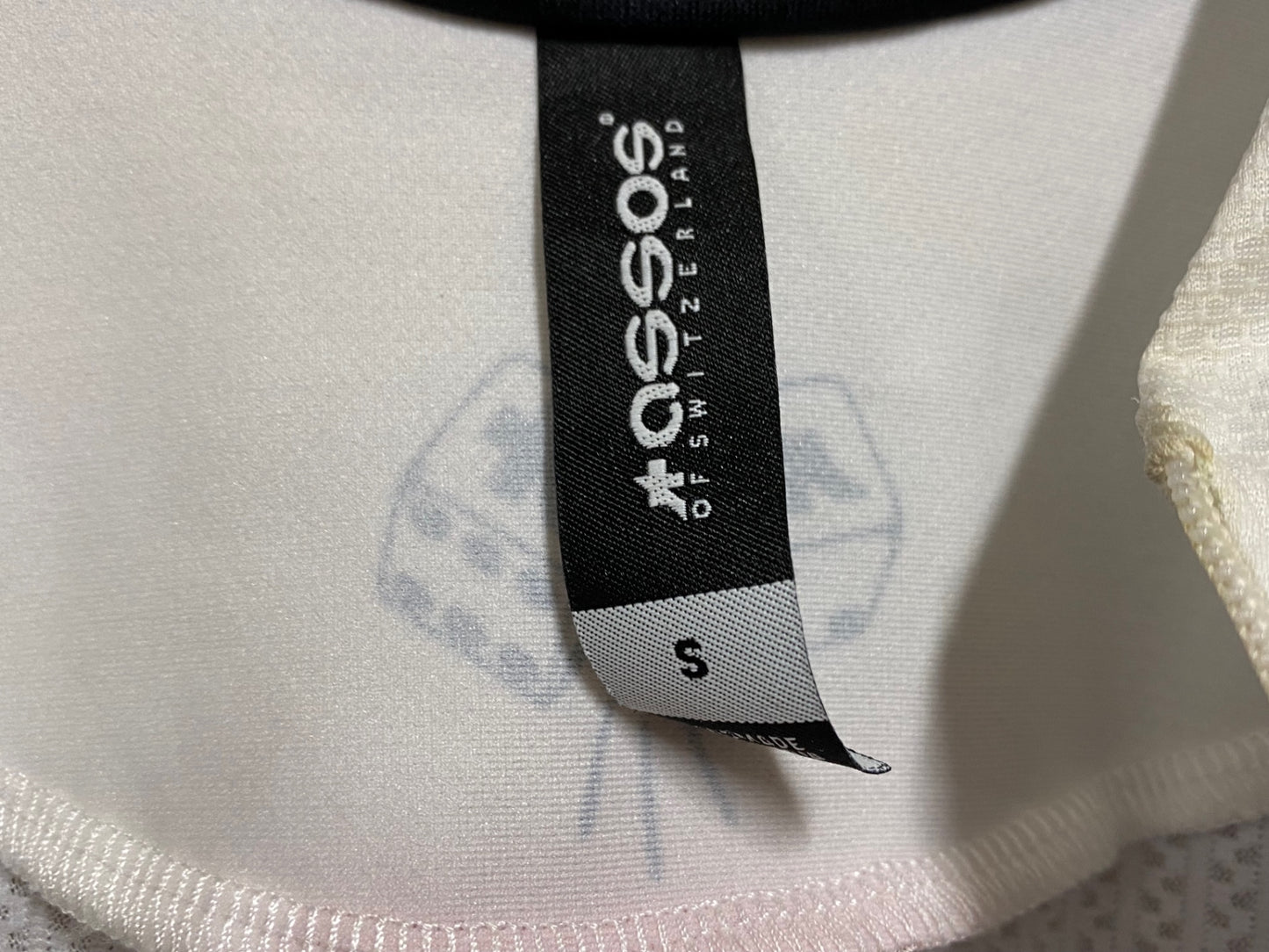 ID011 アソス assos SPEED CLUB JERSEY 半袖 サイクルジャージ 白 スカル S