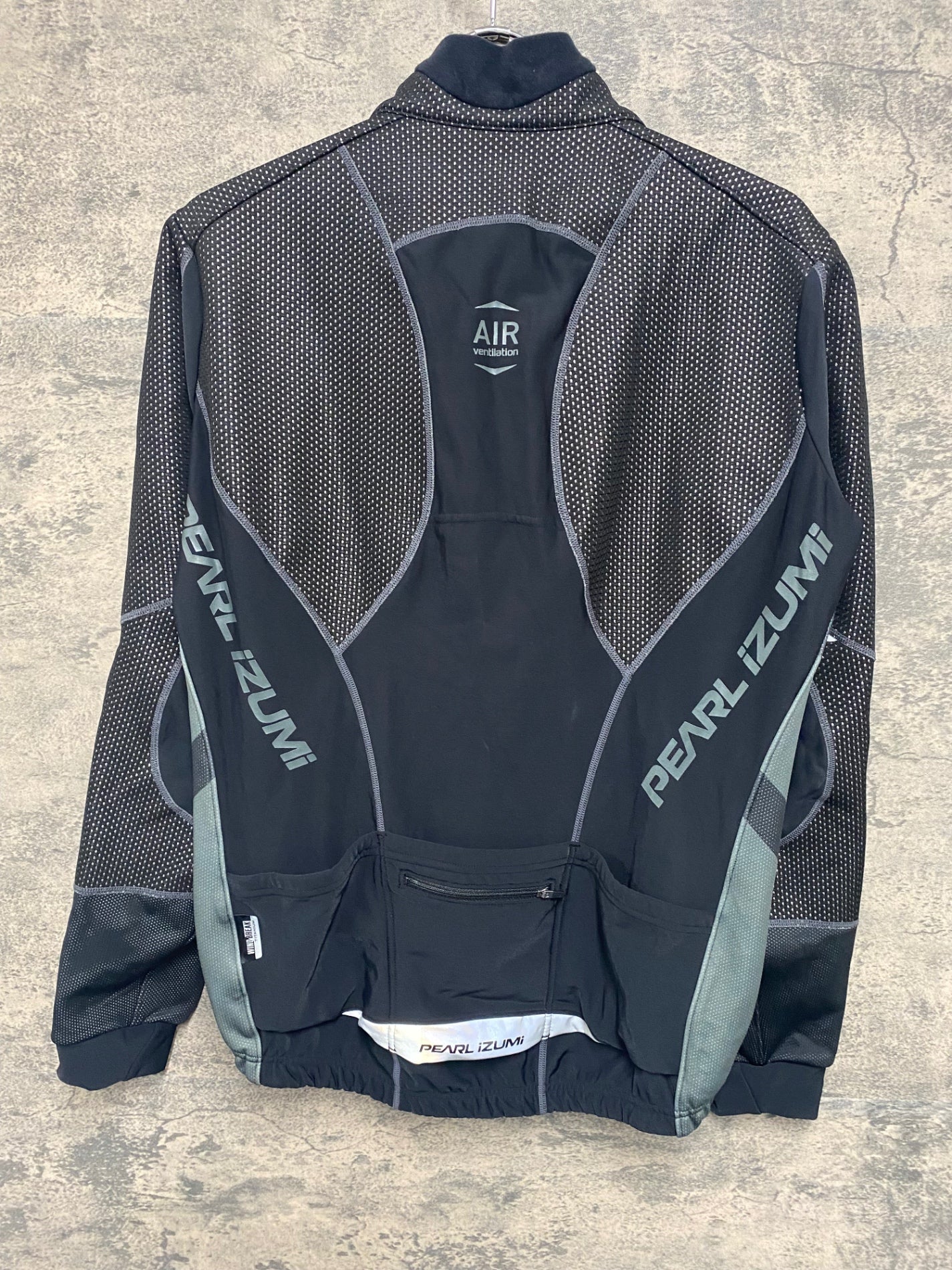 IY989 パールイズミ PEARL iZUMi 長袖 サイクルジャケット 裏起毛 黒 XL